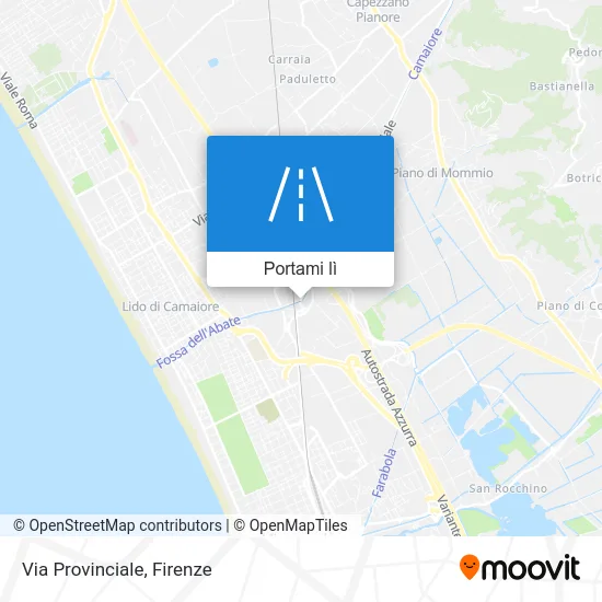 Mappa Via Provinciale