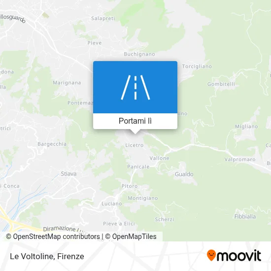 Mappa Le Voltoline