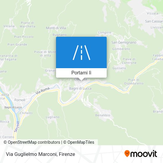 Mappa Via Guglielmo Marconi