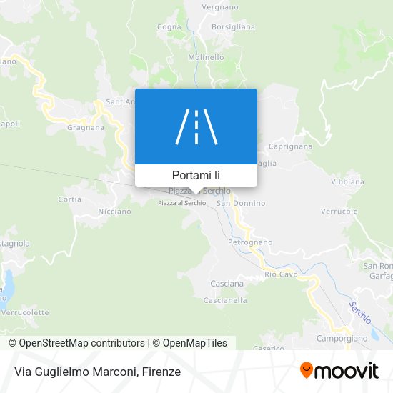 Mappa Via Guglielmo Marconi