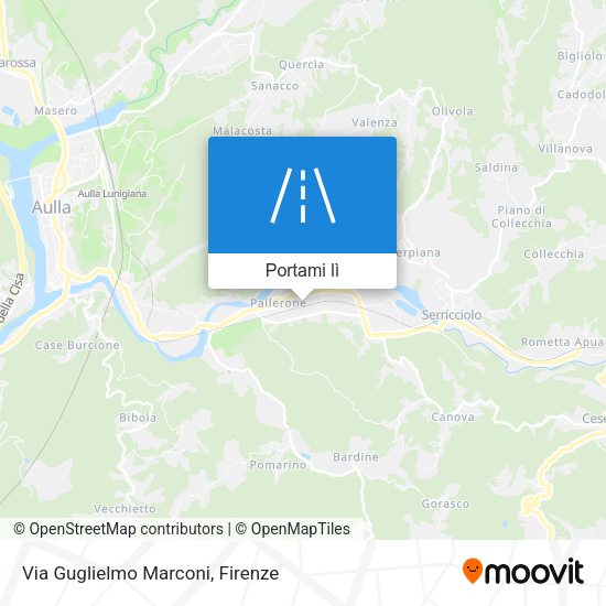 Mappa Via Guglielmo Marconi