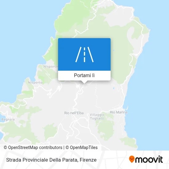 Mappa Strada Provinciale Della Parata