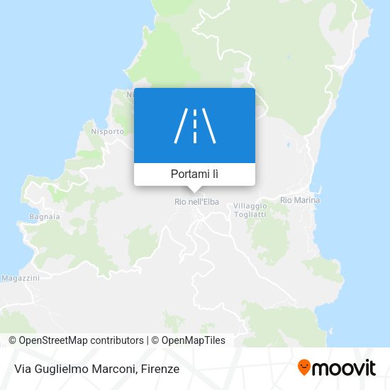 Mappa Via Guglielmo Marconi