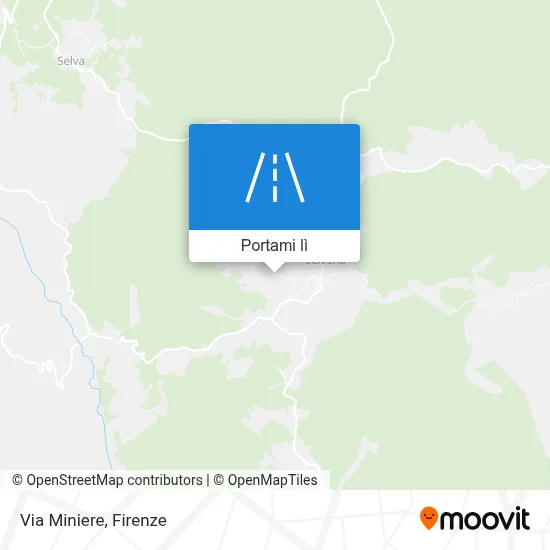 Mappa Via Miniere