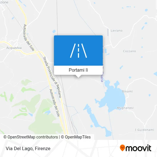 Mappa Via Del Lago