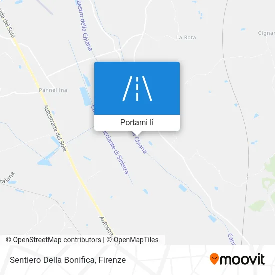 Mappa Sentiero Della Bonifica