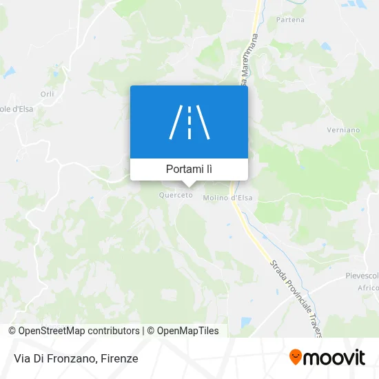 Mappa Via Di Fronzano
