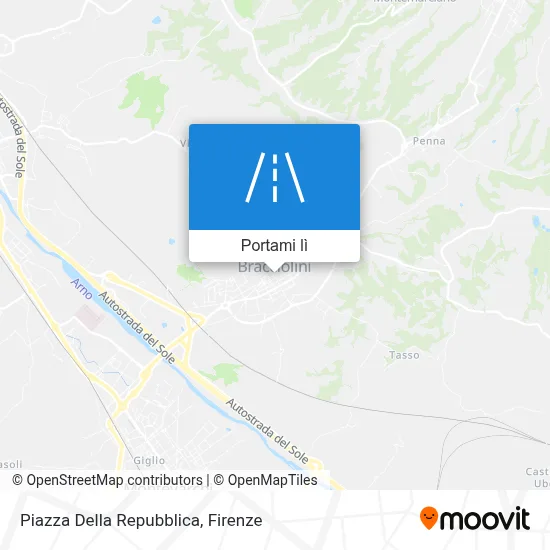 Mappa Piazza Della Repubblica