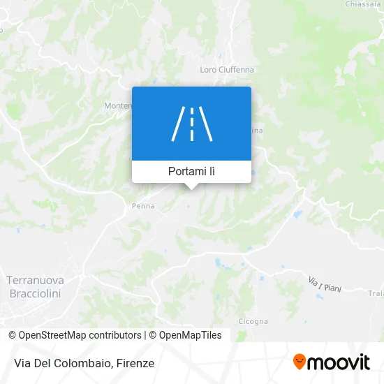 Mappa Via Del Colombaio