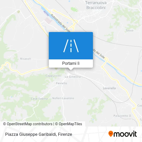 Mappa Piazza Giuseppe Garibaldi