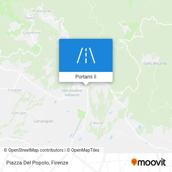 Mappa Piazza Del Popolo