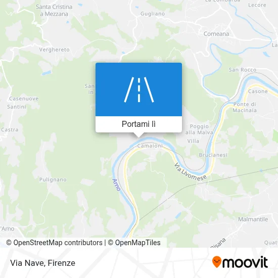 Mappa Via Nave