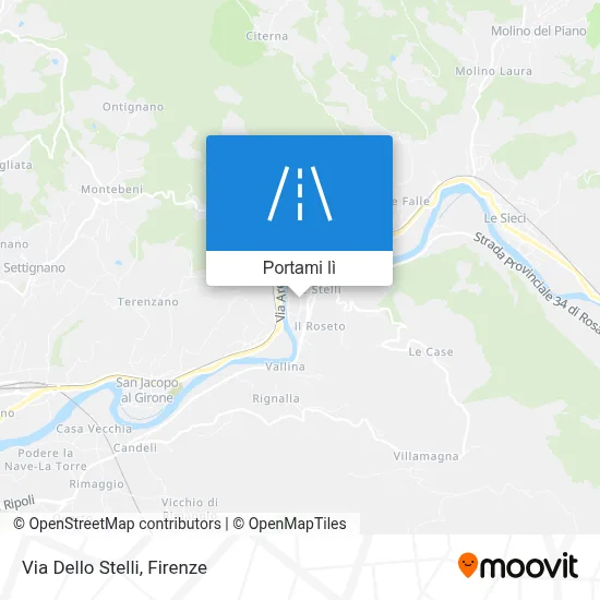 Mappa Via Dello Stelli