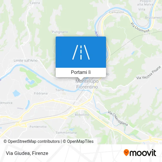 Mappa Via Giudea