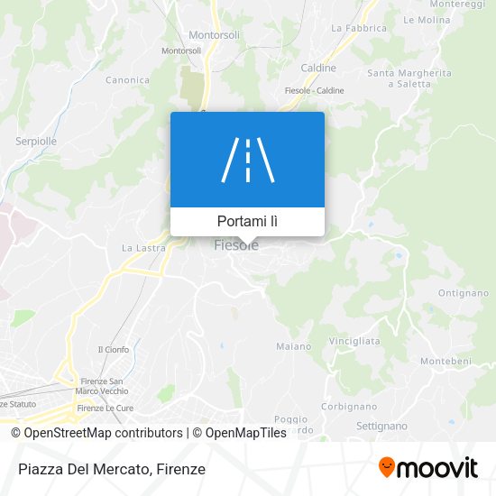Mappa Piazza Del Mercato