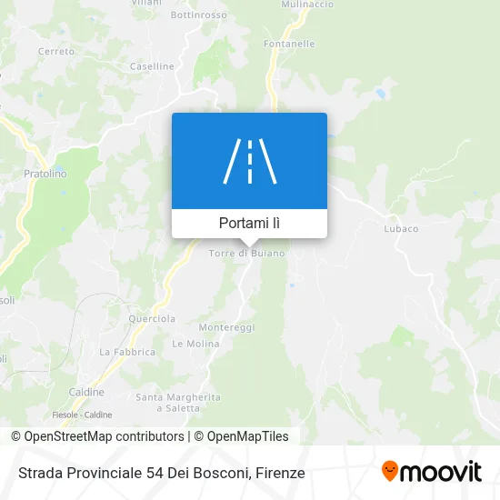 Mappa Strada Provinciale 54 Dei Bosconi