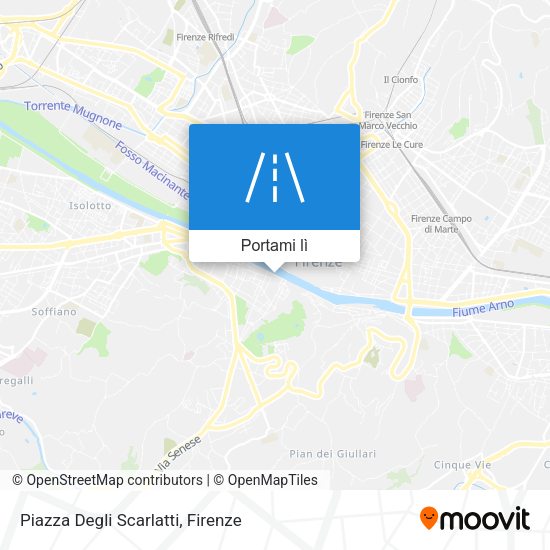 Mappa Piazza Degli Scarlatti