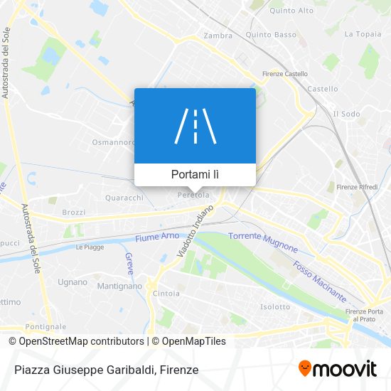 Mappa Piazza Giuseppe Garibaldi