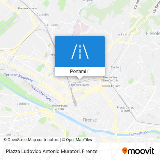 Mappa Piazza Ludovico Antonio Muratori