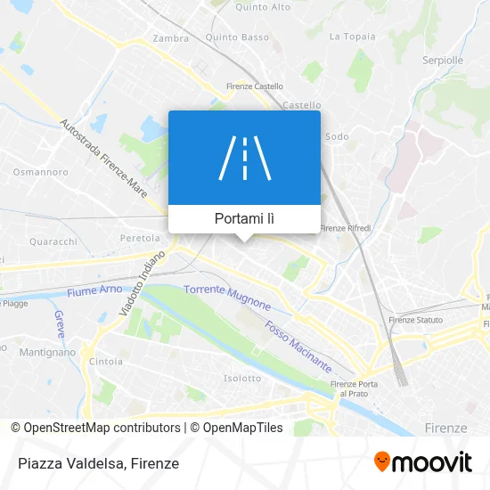 Mappa Piazza Valdelsa
