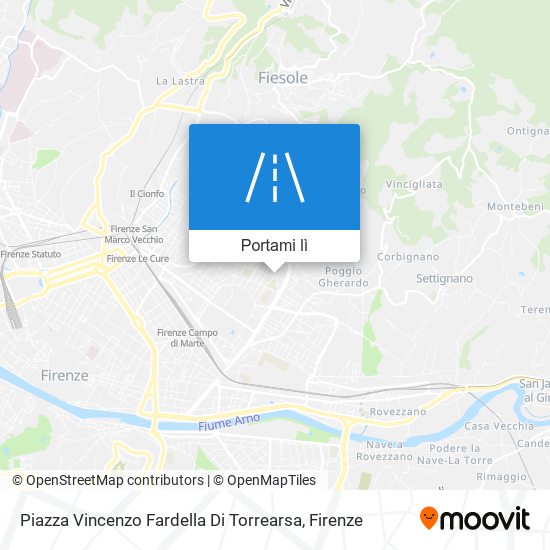 Mappa Piazza Vincenzo Fardella Di Torrearsa