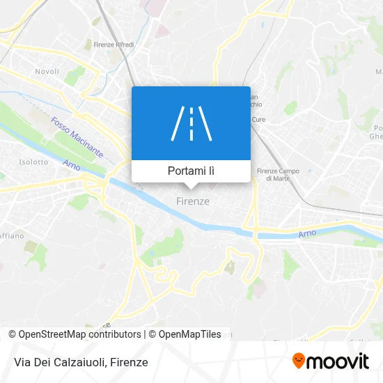Mappa Via Dei Calzaiuoli