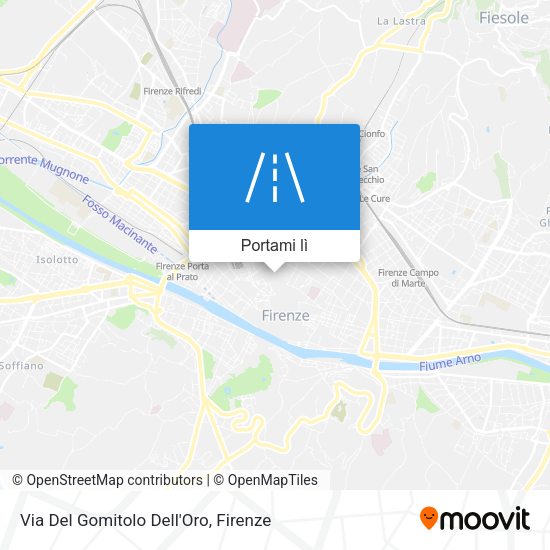 Mappa Via Del Gomitolo Dell'Oro