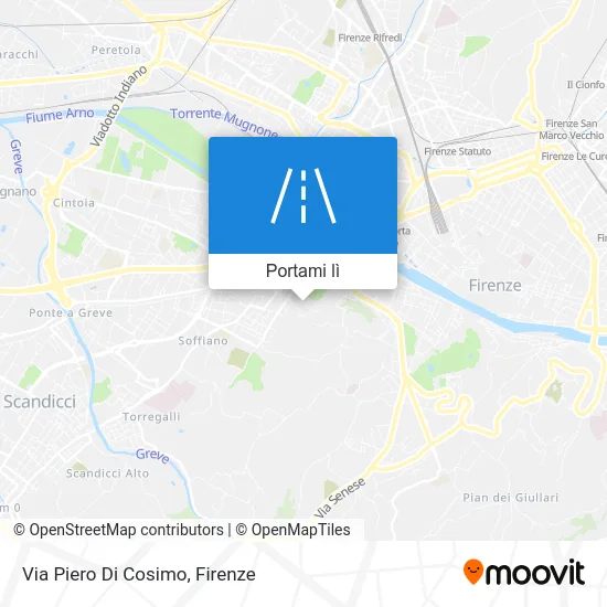 Mappa Via Piero Di Cosimo