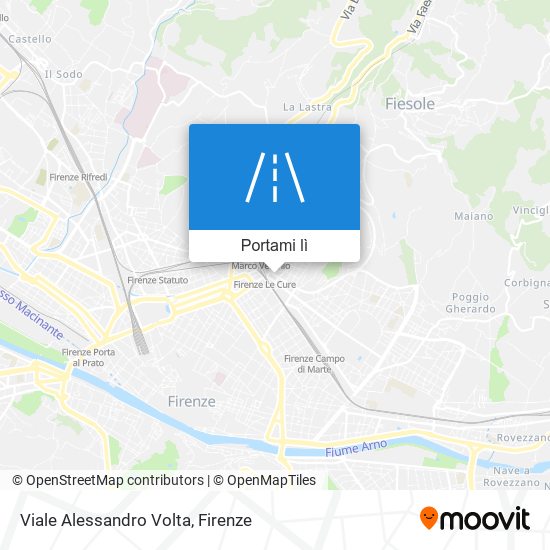 Mappa Viale Alessandro Volta