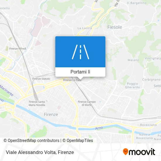 Mappa Viale Alessandro Volta