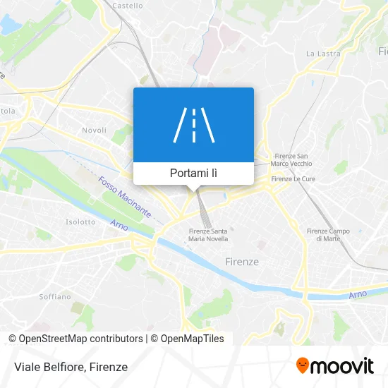 Mappa Viale Belfiore