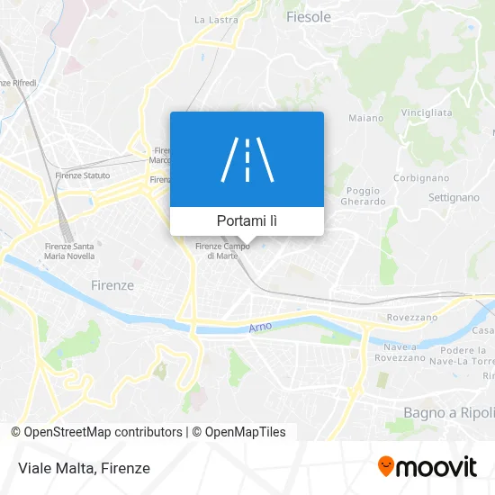 Mappa Viale Malta