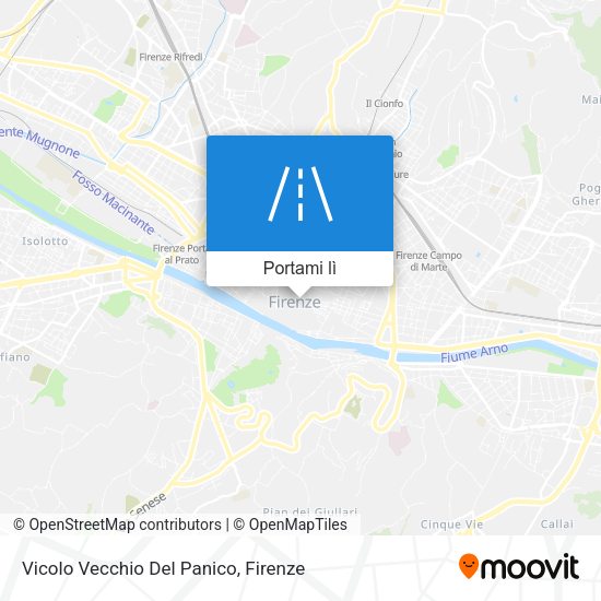 Mappa Vicolo Vecchio Del Panico