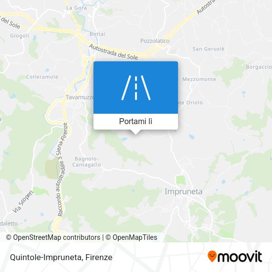 Mappa Quintole-Impruneta