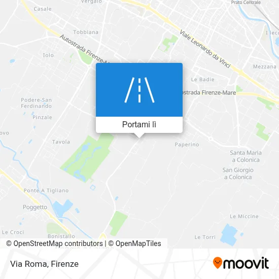 Mappa Via Roma