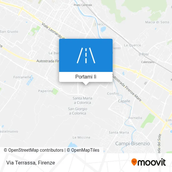 Mappa Via Terrassa