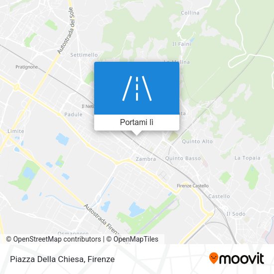 Mappa Piazza Della Chiesa