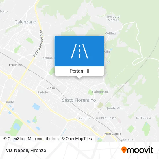 Mappa Via Napoli