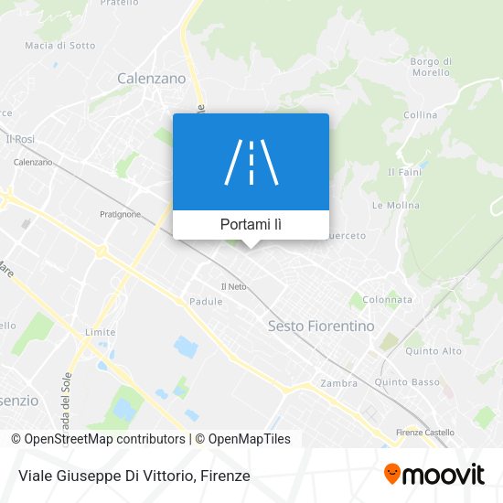 Mappa Viale Giuseppe Di Vittorio