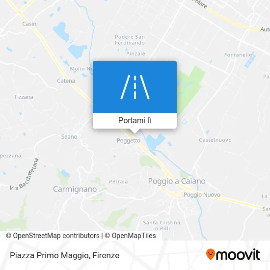 Mappa Piazza Primo Maggio