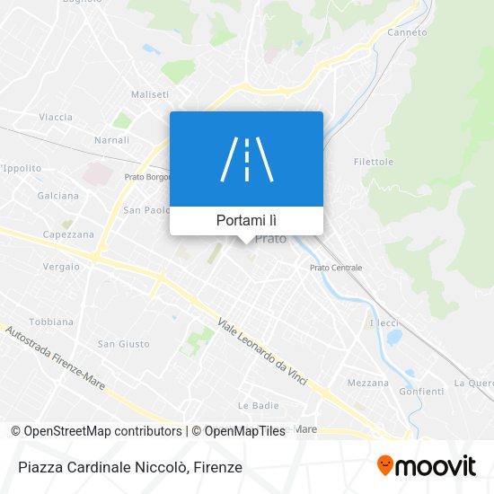 Mappa Piazza Cardinale Niccolò