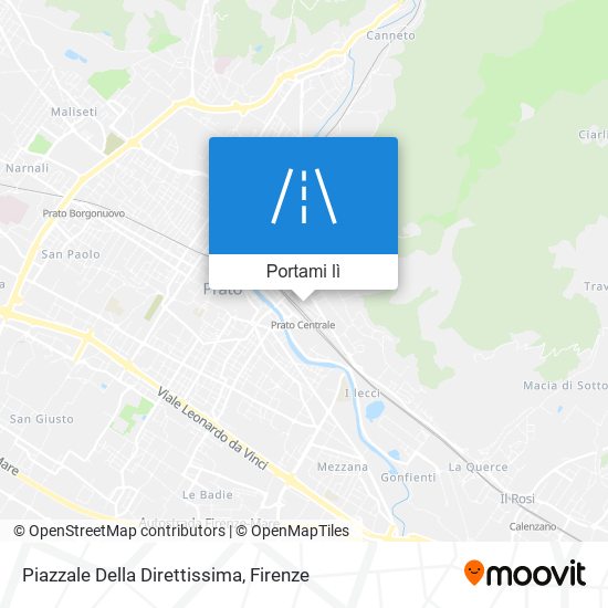 Mappa Piazzale Della Direttissima