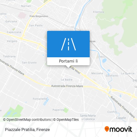 Mappa Piazzale Pratilia