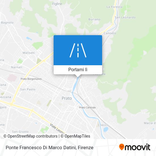 Mappa Ponte Francesco Di Marco Datini