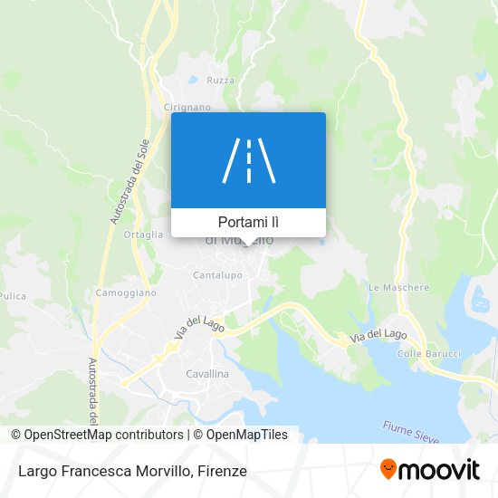 Mappa Largo Francesca Morvillo
