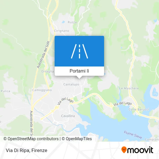 Mappa Via Di Ripa