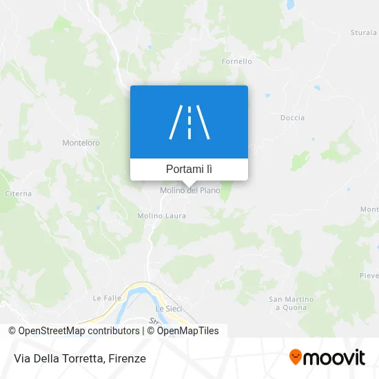 Mappa Via Della Torretta