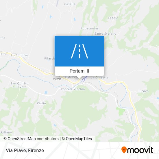 Mappa Via Piave