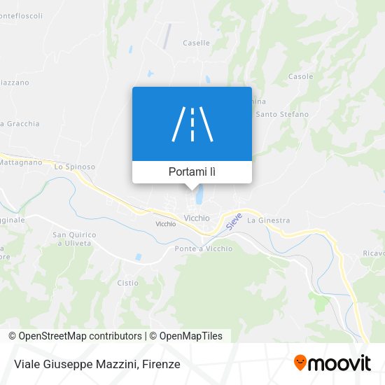 Mappa Viale Giuseppe Mazzini