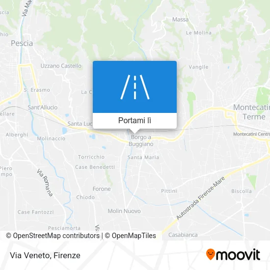 Mappa Via Veneto